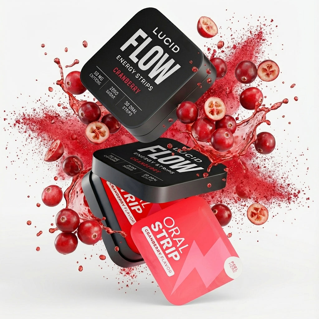 Cranberry Energy Oral Strips